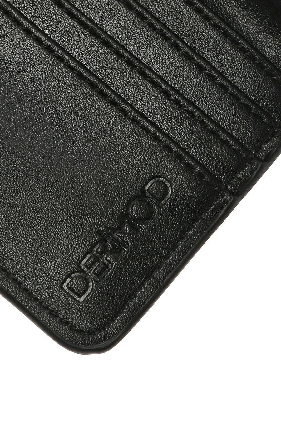 Women's Black Printed Wallet