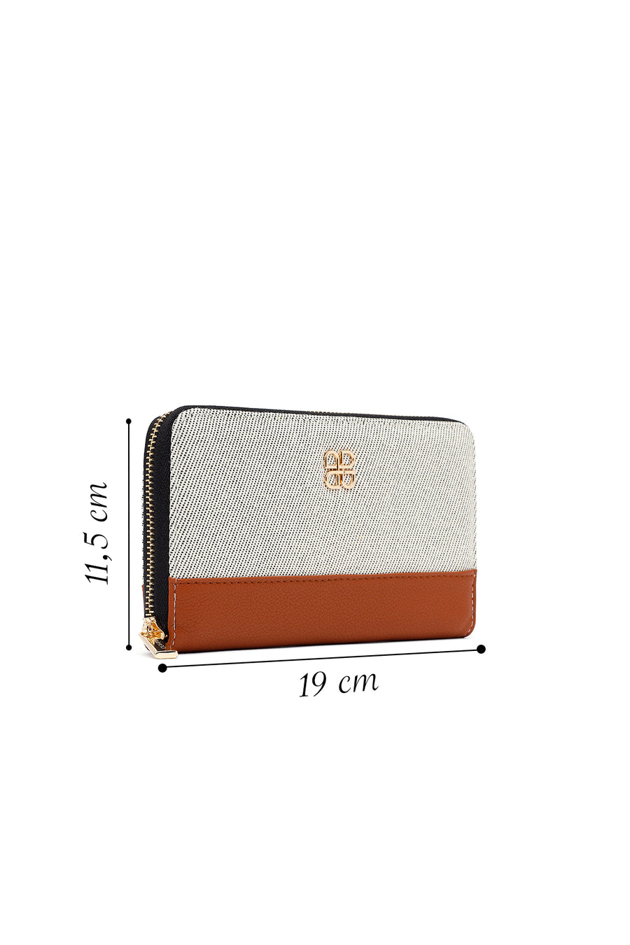 Woman Tan Wallet