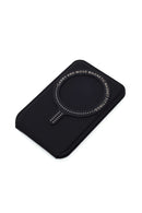 Male Black Magnetic Card Holder | Derimod