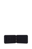 Male Black Magnetic Card Holder | Derimod