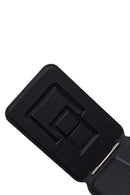 Male Black Magnetic Card Holder | Derimod