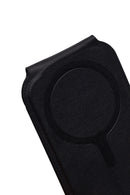 Woman Black Magnetic Cardholder | Derimod