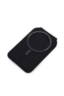 Woman Black Magnetic Cardholder | Derimod