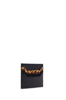 Woman Black Leopard Print Cardholder | Derimod
