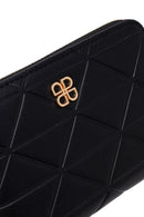 Woman Black Printed Wallet | Derimod