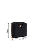 Woman Black Printed Wallet | Derimod