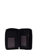 Woman Black Printed Wallet | Derimod