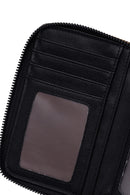 Woman Black Printed Wallet | Derimod