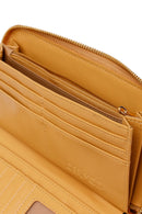 Woman Orange Braided Wallet | Derimod