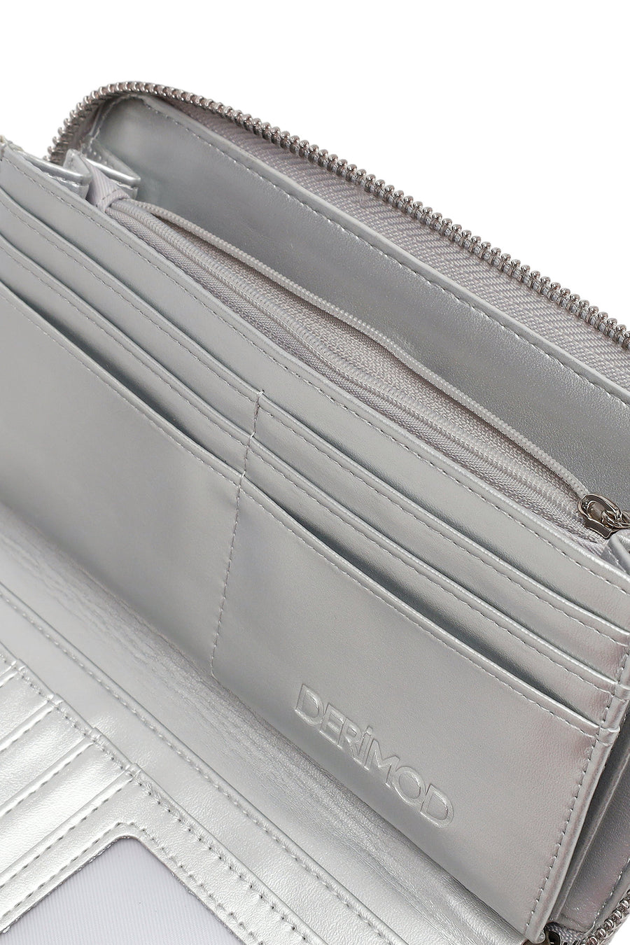 Woman Silver Braided Wallet