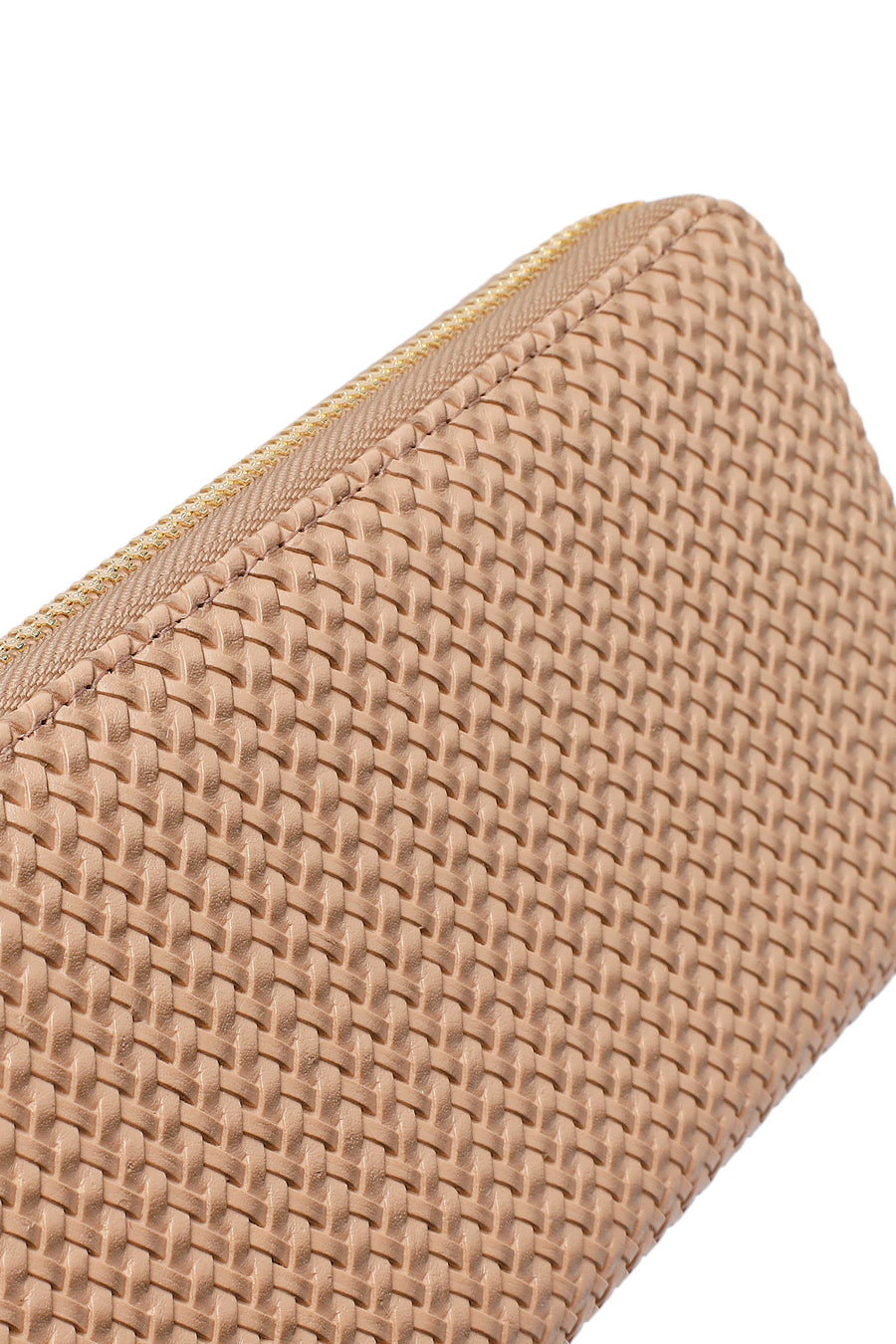 Woman Mink Braided Wallet