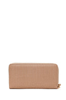 Woman Mink Braided Wallet | Derimod