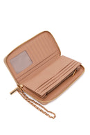 Woman Mink Braided Wallet | Derimod