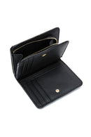 Women's Black Classic Wallet | Derimod