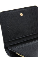 Women's Black Classic Wallet | Derimod