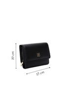 Women's Black Classic Wallet | Derimod