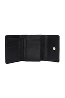 Women's Black Classic Wallet | Derimod