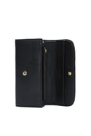 Women's Black Classic Wallet | Derimod