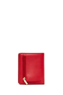 Women's Red Classic Card Holder | Derimod