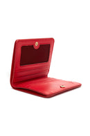 Women's Red Classic Card Holder | Derimod