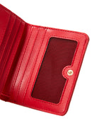 Women's Red Classic Card Holder | Derimod