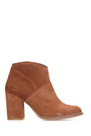 Women's Suede Heeled Boots | Derimod
