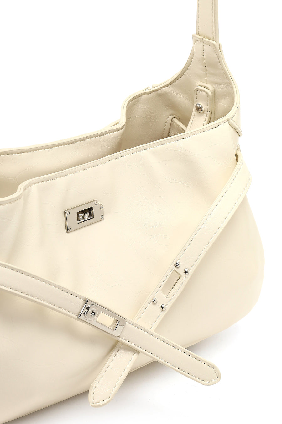 Women's Cream Shoulder Bag