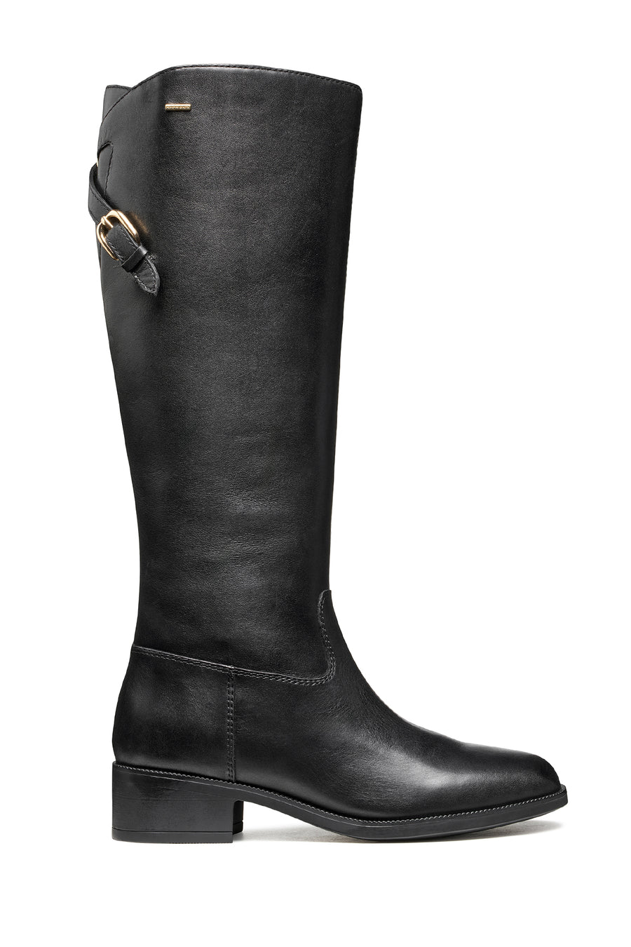 Geox Women Black D Camexia Np Abx Zippered Leather Boot D566WB00043C9999 | Derimod
