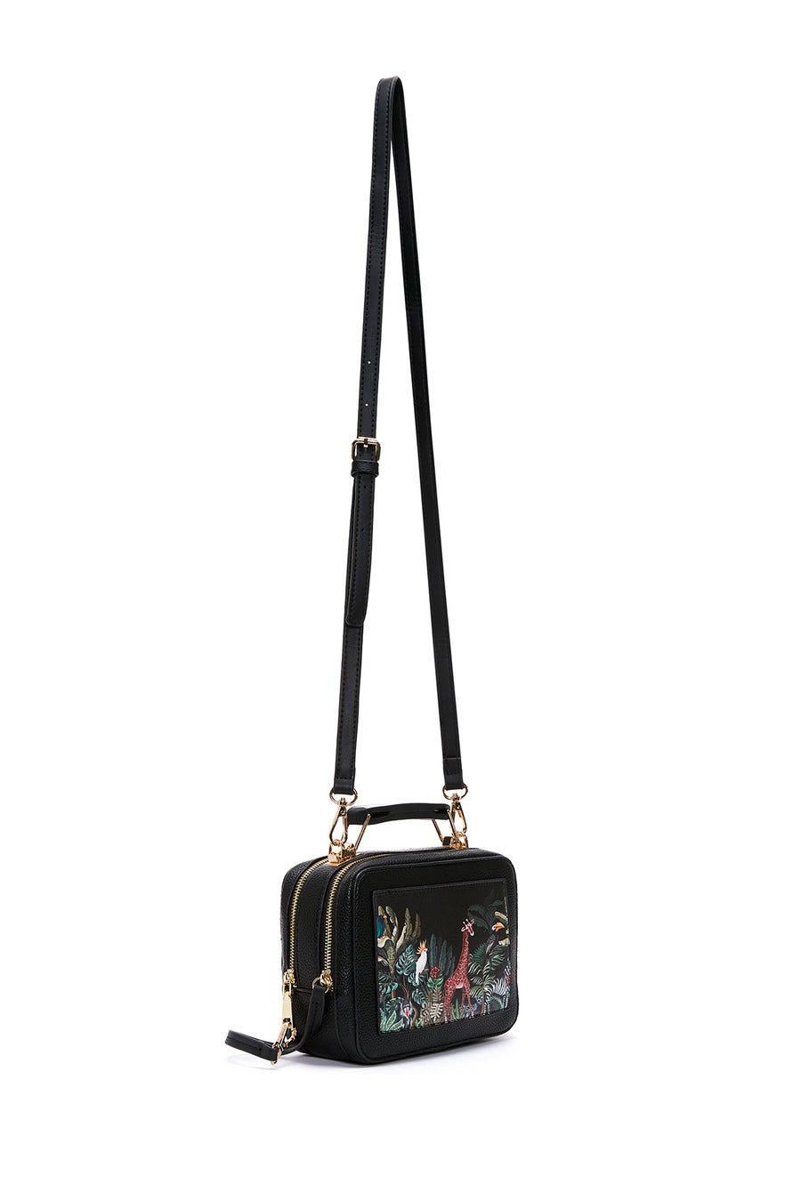 Women's Black Shoulder Bag