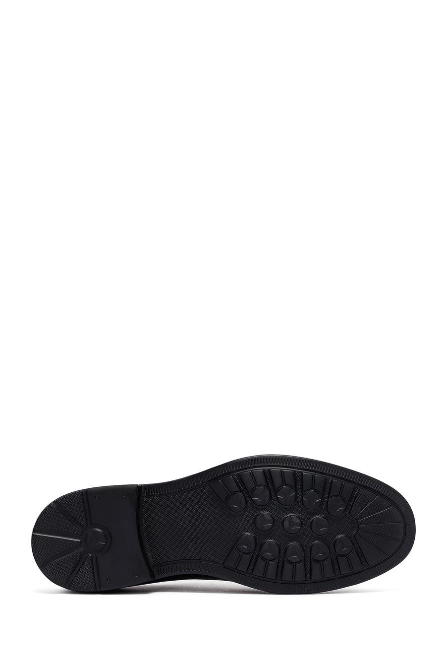 Men's Black Lace Up Leather Casual Shoes