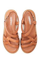 Kadın Deri Comfort Sandalet | Derimod