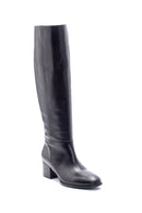 Women's Leather Heeled Boots | Derimod