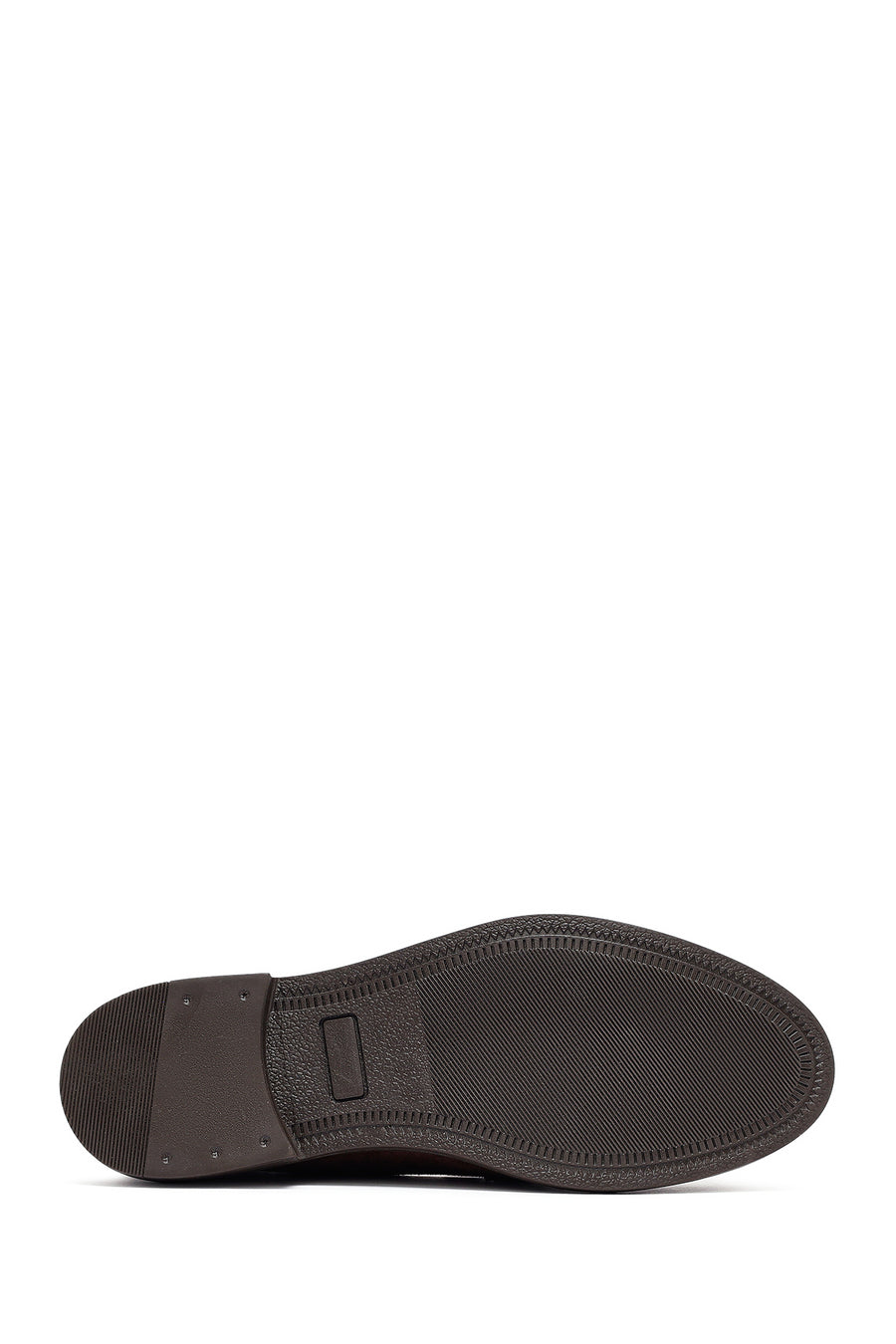 Woman Brown Buckled Suede Loafer