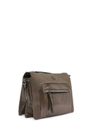 Women's Khaki Long Strap Crossbody Bag | Derimod