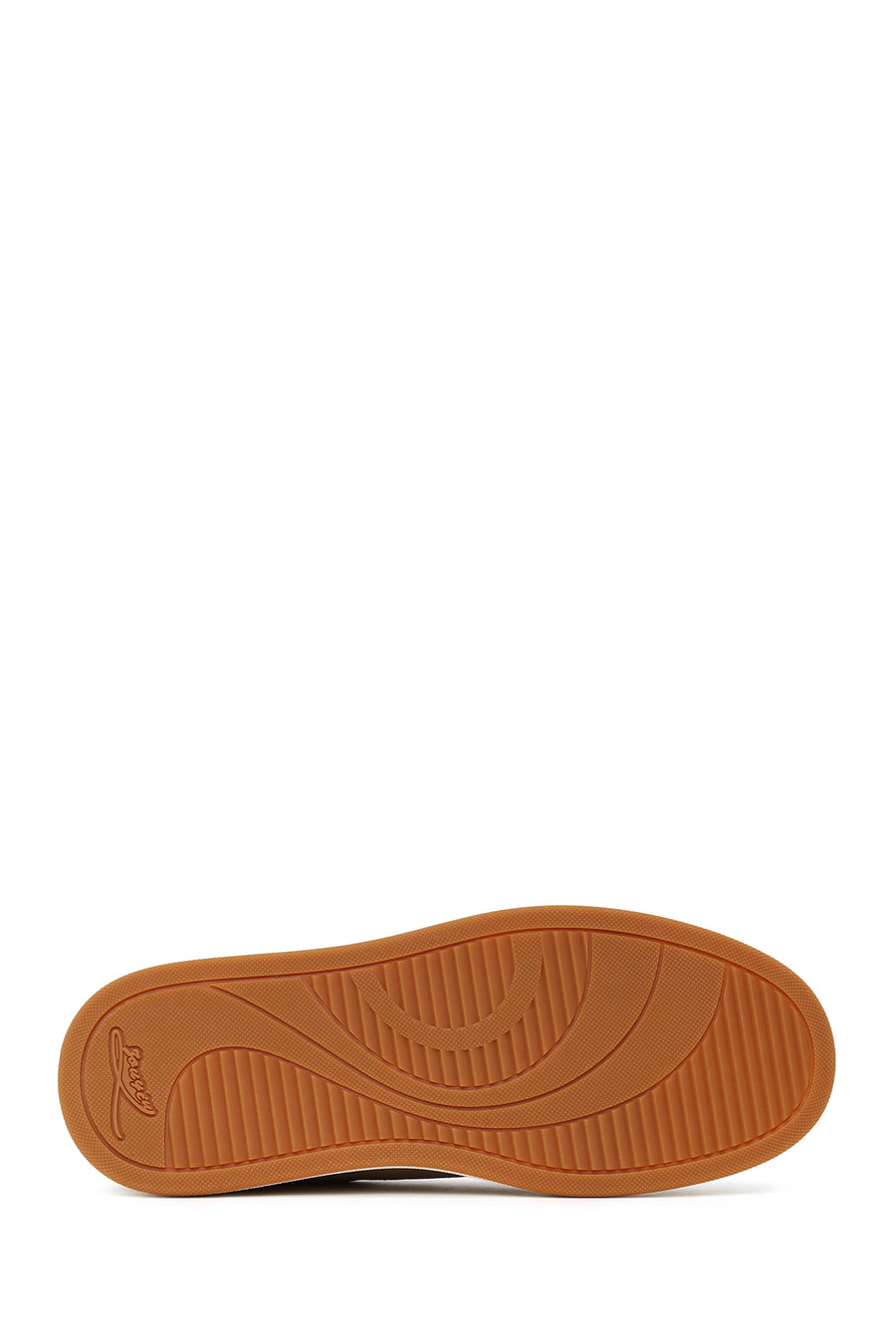 Erkek Bej Bağcıklı Süet Deri Sneaker