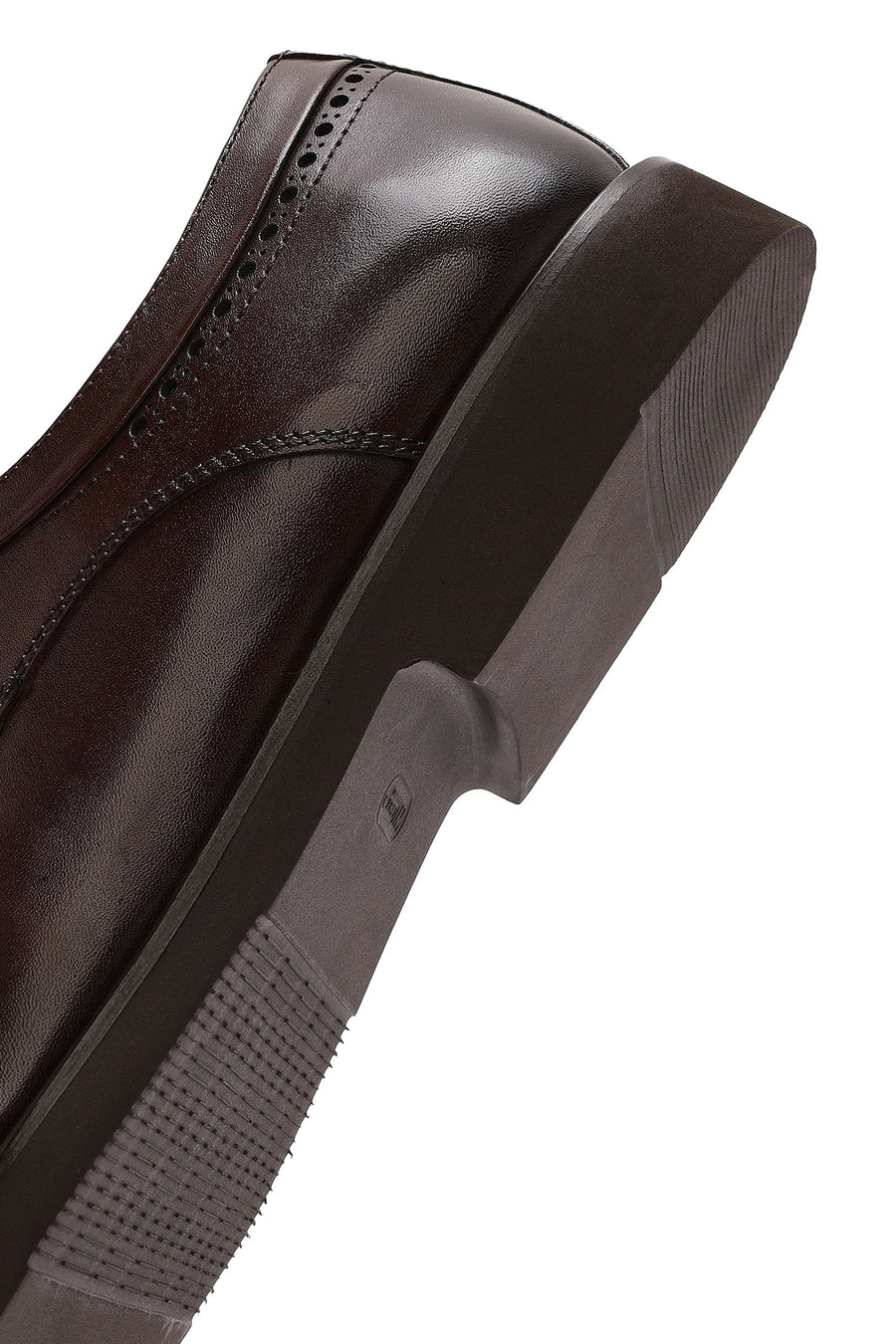 
Men's Brown Lace-Up Leather Classic Shoes
