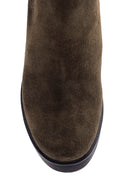 Women's Suede Heeled Boots | Derimod