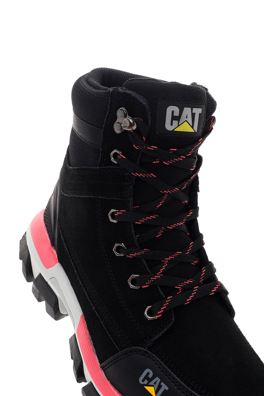 Caterpillar Women's Black Leather Sports Boots