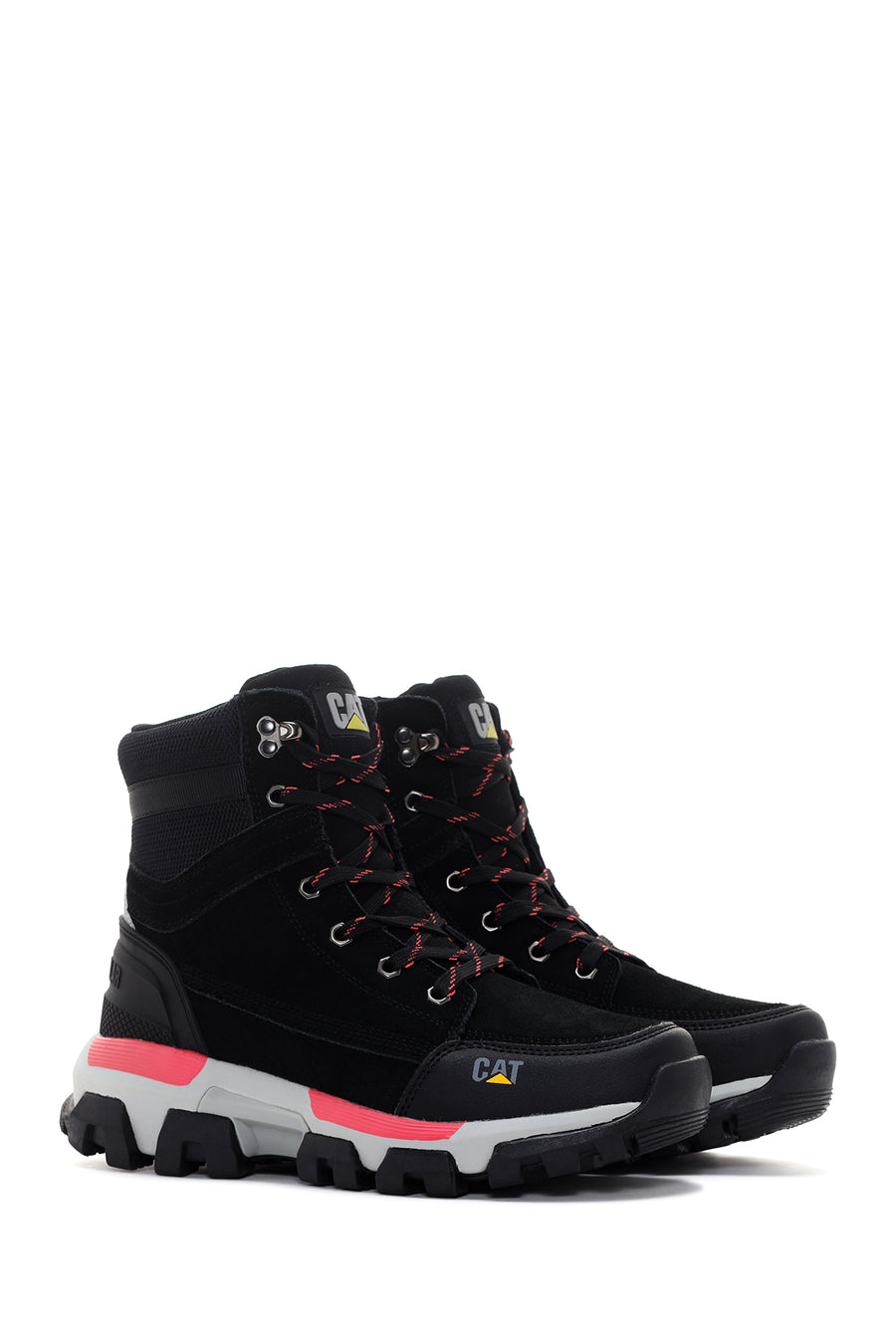Caterpillar Women's Black Leather Sports Boots
