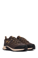 Caterpillar Men's Brown Leather Waterproof Outdoor Shoes | Derimod