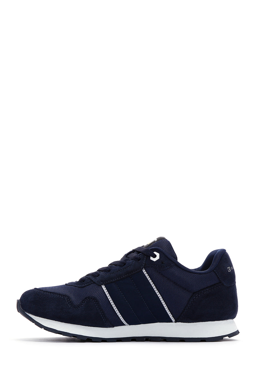 Caterpillar Men's Navy Blue Shelby Suede Leather Sneaker