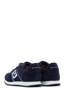 Caterpillar Men's Navy Blue Shelby Suede Leather Sneaker | Derimod