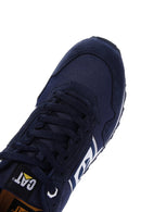 Caterpillar Men's Navy Blue Shelby Suede Leather Sneaker | Derimod