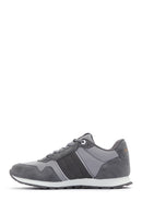 Caterpillar Men's Gray Shelby Suede Leather Sneaker | Derimod