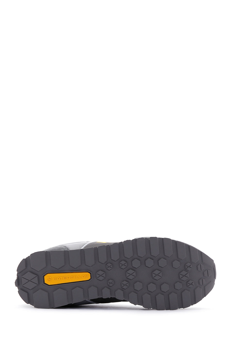 Caterpillar Men's Gray Shelby Suede Leather Sneaker
