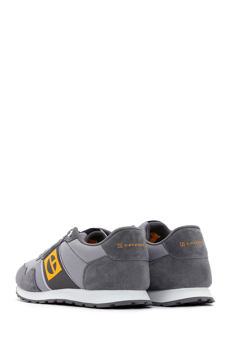 Caterpillar Men's Gray Shelby Suede Leather Sneaker