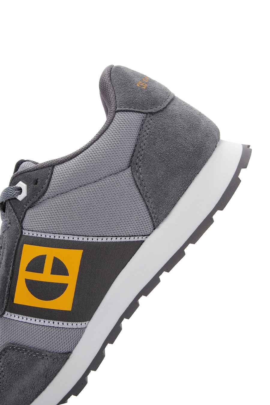 Caterpillar Men's Gray Shelby Suede Leather Sneaker
