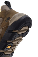Caterpillar Men's Green Crail Sport Mid Nubuck Outdoor Boots | Derimod