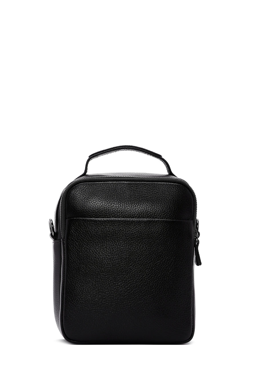 Men's Black Messenger Bag