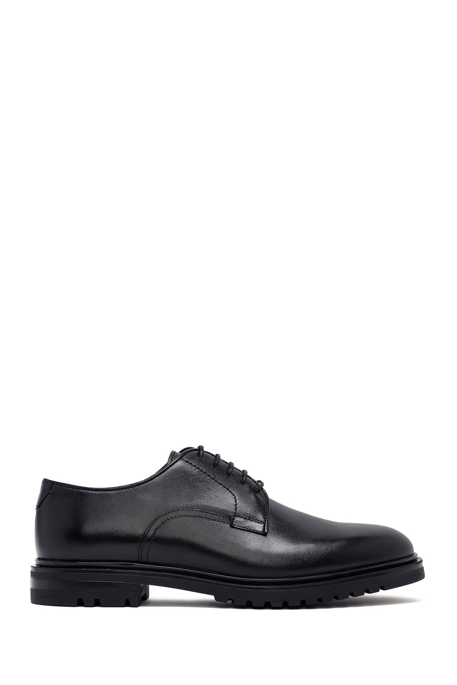 Men's Black Lace-Up Leather Classic Shoes 25WFD621818 | Derimod